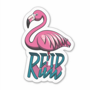 Flamingo Stickers a Splash of Pink to Your World