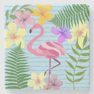 Flamingo Stone Coaster