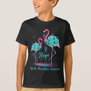 Flamingo Suicide Prevention Awareness T-Shirt