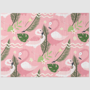 Flamingo Summer Collection One Design 3 Tissue Paper