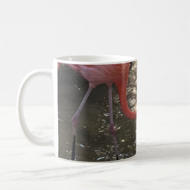 Flamingo Sun Glint Coffee Mug (Left)