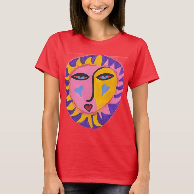 Flamingo Sunset T-Shirt (Front)