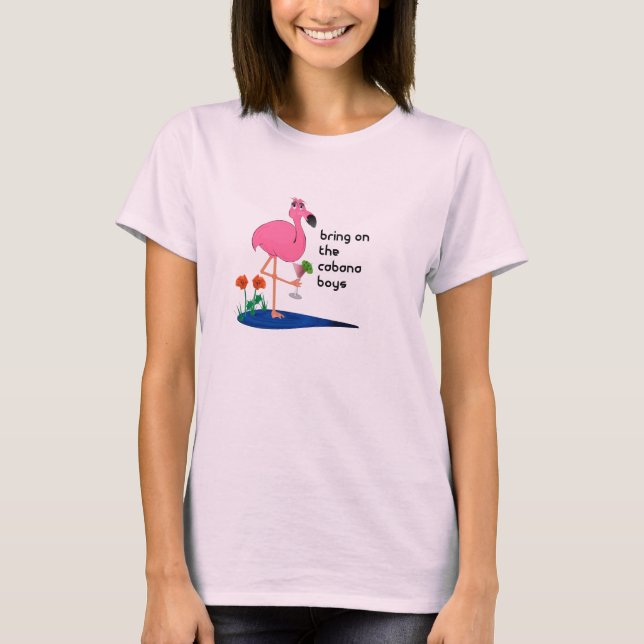 Flamingo t-shirt (Front)