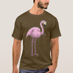 Flamingo Teacher Pointer T-Shirt