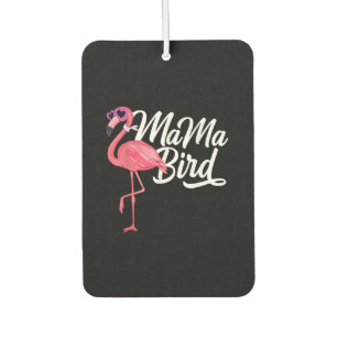 Flamingo Theme Birthday Gift - Mama Bird Flamingo Air Freshener