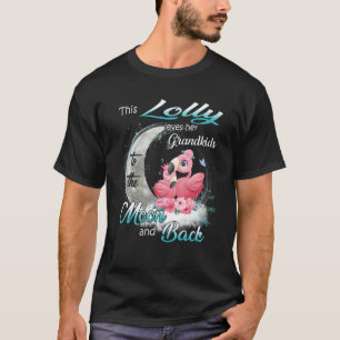 Flamingo This Lolly Loves Her Grandkids To The Moo T-Shirt