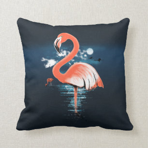 Flamingo Throw Pillow