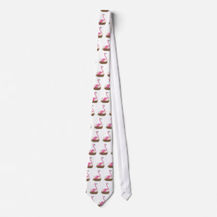flamingo tie