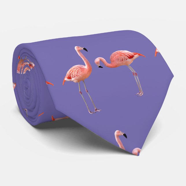 flamingo tie (Rolled)