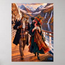 Flamingo & Tiger in Norway — Autumn Fjord Cruise P
