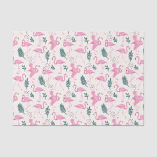 Flamingo tissue paper