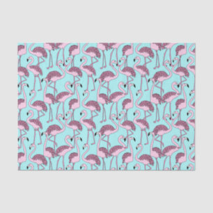 Flamingo tissue paper