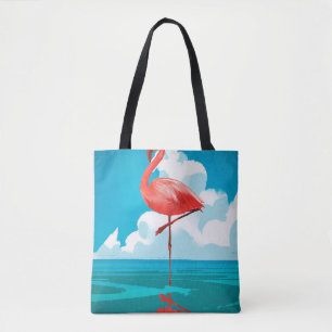 Flamingo Tote Bag