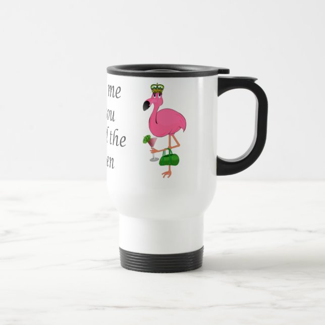 Flamingo Travel Mug (Right)
