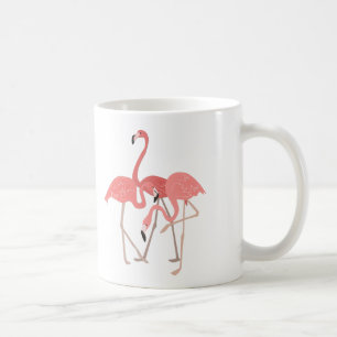 Flamingo Trio Coffee Mug