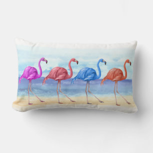 Flamingo Tropical Pillow