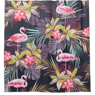 Flamingo Tropical: Summer Seamless Pattern