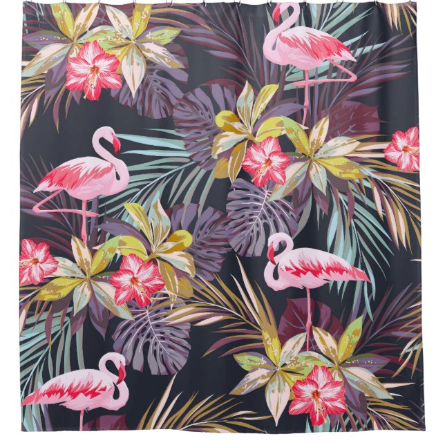 Flamingo Tropical: Summer Seamless Pattern (Front)