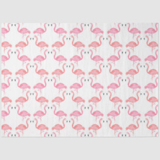 Flamingo Tropical Vibes Series Design 15 Tissue Paper