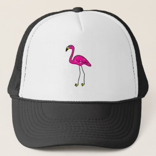 flamingo trucker hat