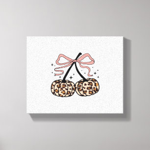 Flamingo Turkey Cute Flamingo Turkey Fall Leaf Tha Canvas Print