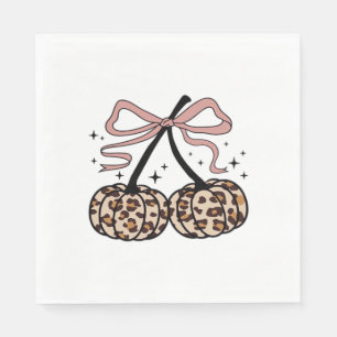 Flamingo Turkey Cute Flamingo Turkey Fall Leaf Tha Napkin