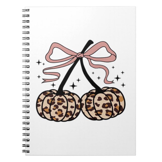 Flamingo Turkey Cute Flamingo Turkey Fall Leaf Tha Notebook (Front)