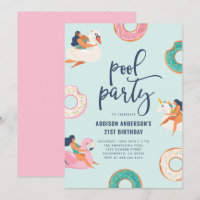 Flamingo & Unicorn Pool Party | Summer Birthday