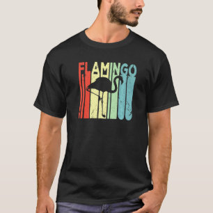 Flamingo Vintage Retro 123456 T-Shirt