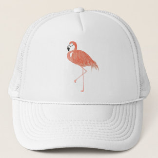 Flamingo Watercolor Trucker Hat