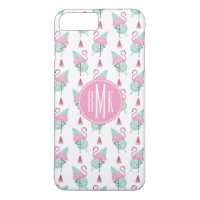 Flamingo & Watermelon Pastel Pattern