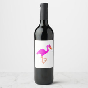 Flamingo Wine Label