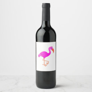Flamingo Wine Label