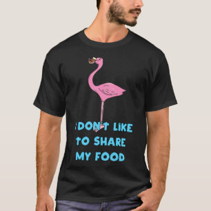 Flamingo with a sweets birthday T-Shirt