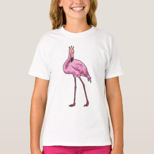 Flamingo with Crown T-Shirt