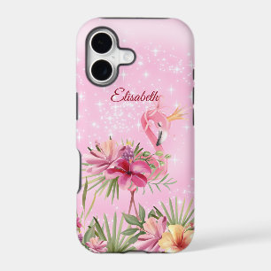 Flamingo With Golden Crown  Case-Mate iPhone Case