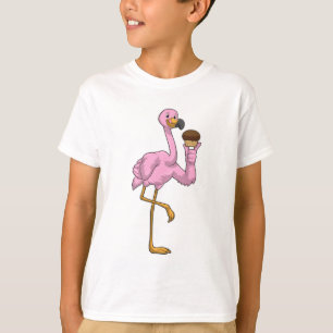 Flamingo with Muffin T-Shirt