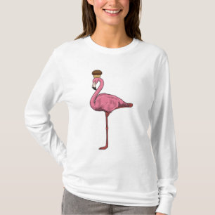 Flamingo with Muffin T-Shirt