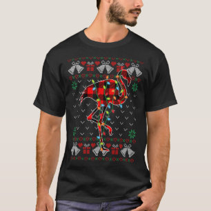 Flamingo Xmas Lights Ugly Christmas Sweater
