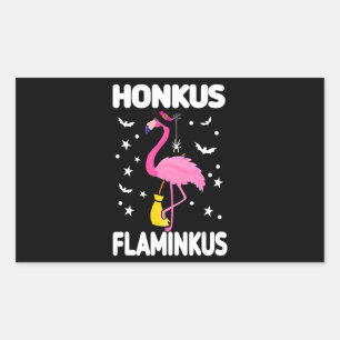 Flamingoo   Honkus Flaminkus Halloween Flamingoo Sticker