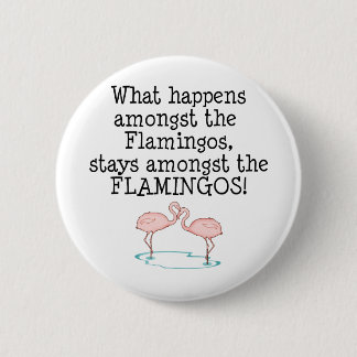 Flamingos 2 Inch Round Button