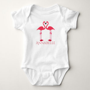 Flamingos Baby Bodysuit
