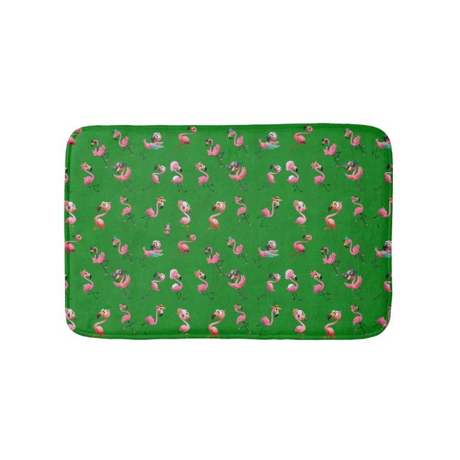 Flamingos Bath Mat (Front)