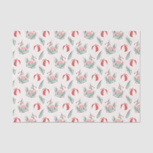 Flamingos & Beach Balls (Design 65 Pink Series) Tissue Paper