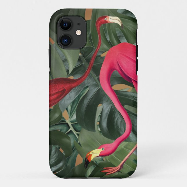 Flamingos Case-Mate iPhone Case (Back)