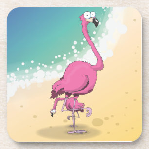 Flamingos Coaster