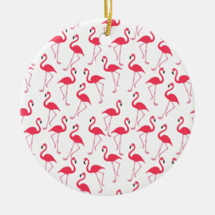 flamingos Flimingos Ceramic Ornament