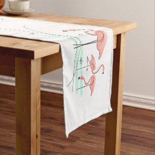 Flamingos Group table runner