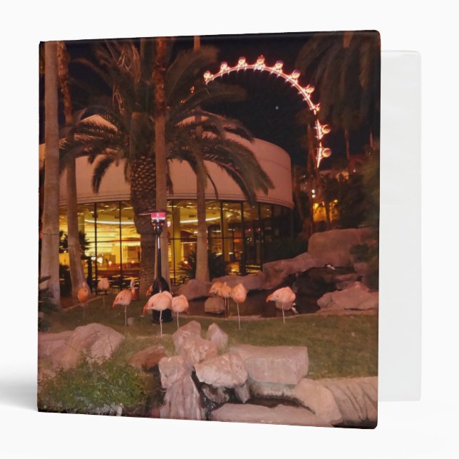 Flamingos, Las Vegas Binder (Front/Inside)