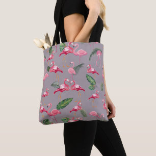 Flamingos Love Pattern 6 Tote Bag